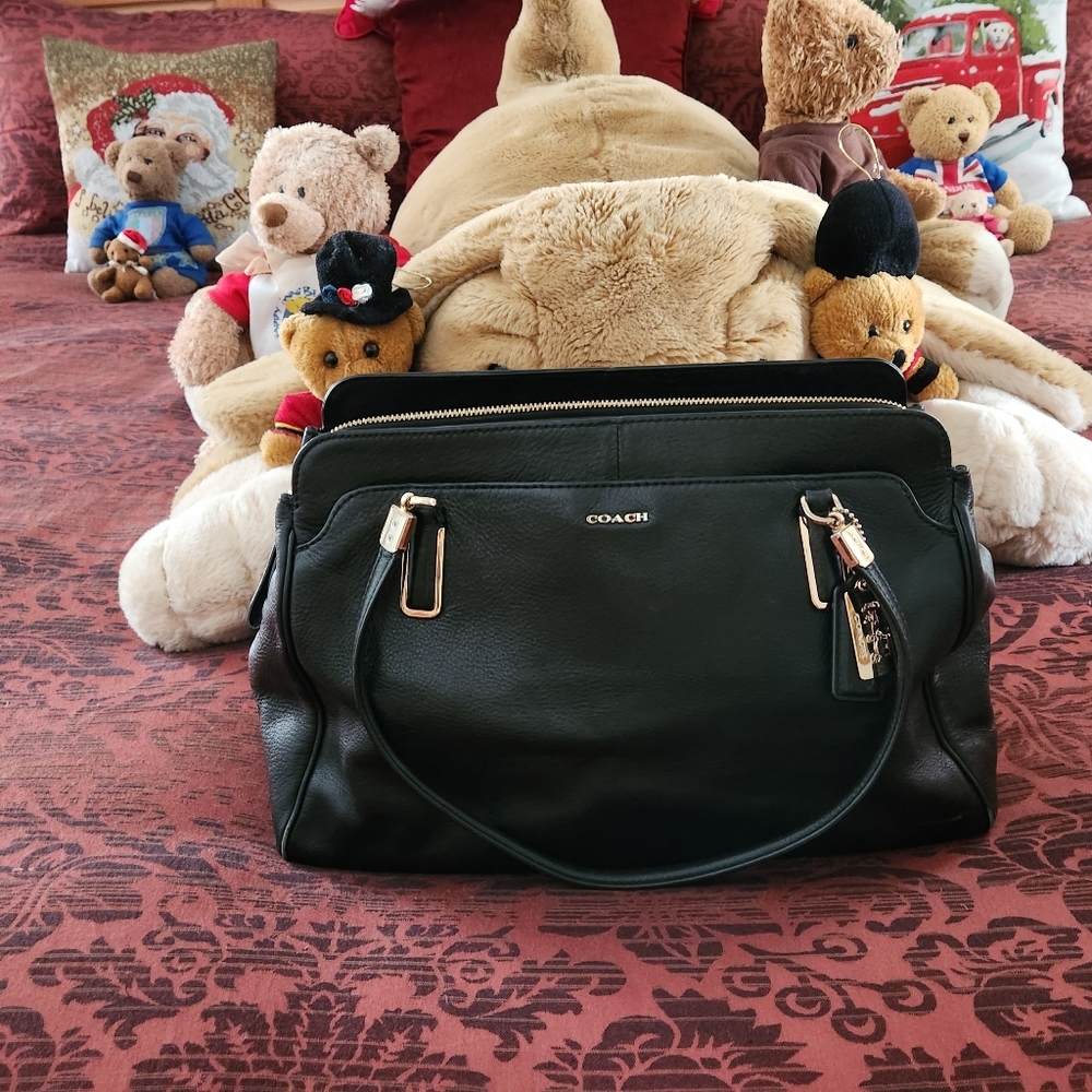 Pre Loved Coach Purse Black